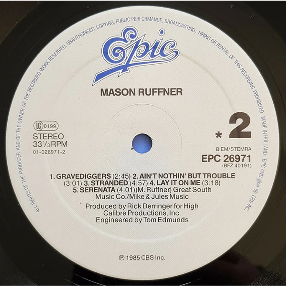 Mason Ruffner - Mason Ruffner