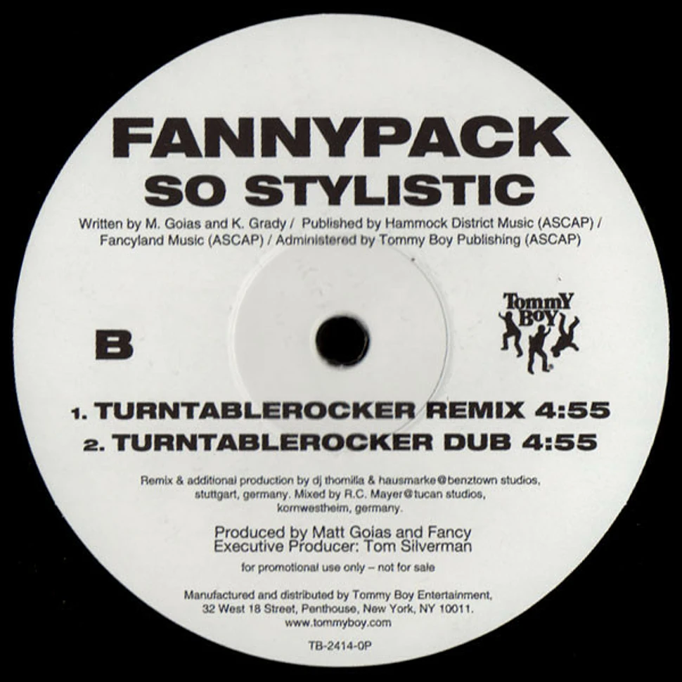 Fannypack - Cameltoe / So Stylistic