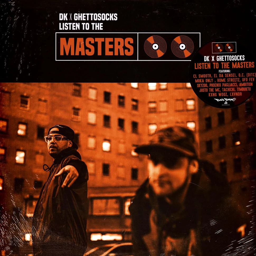 Ghettosocks - Listen To The Masters Black Ice Vinyl Edition