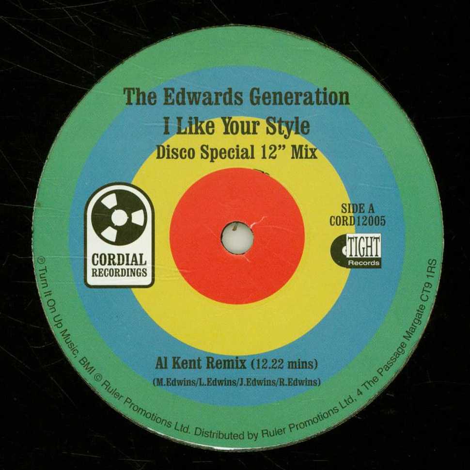 The Edwards Generation - I Like Your Style Remixes