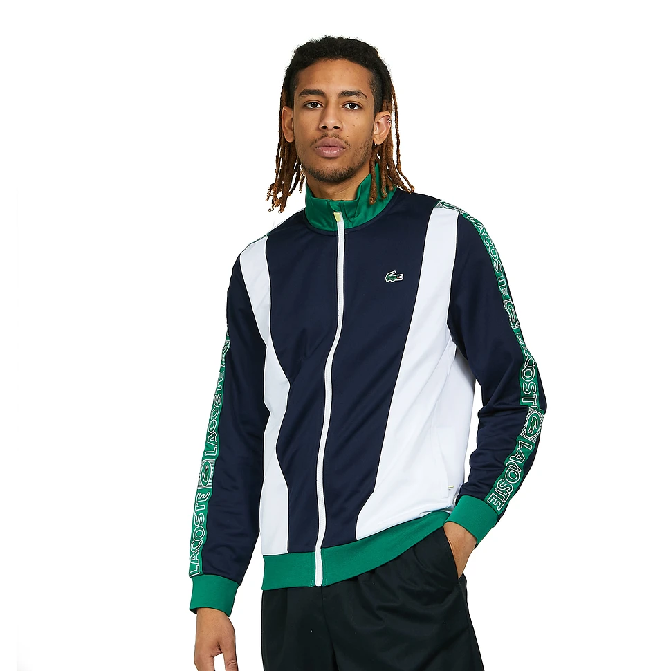 Lacoste - Branded Band Colorblock Zippered Jacket