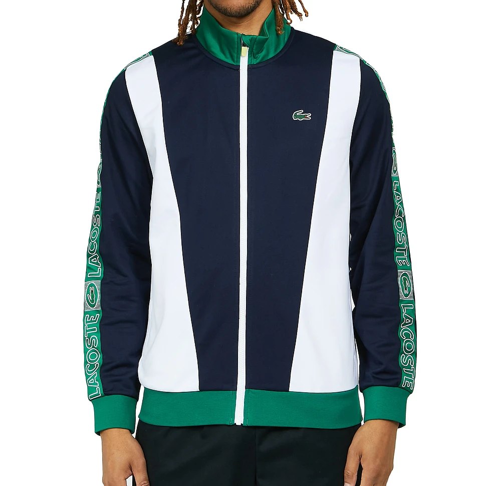 Lacoste - Branded Band Colorblock Zippered Jacket