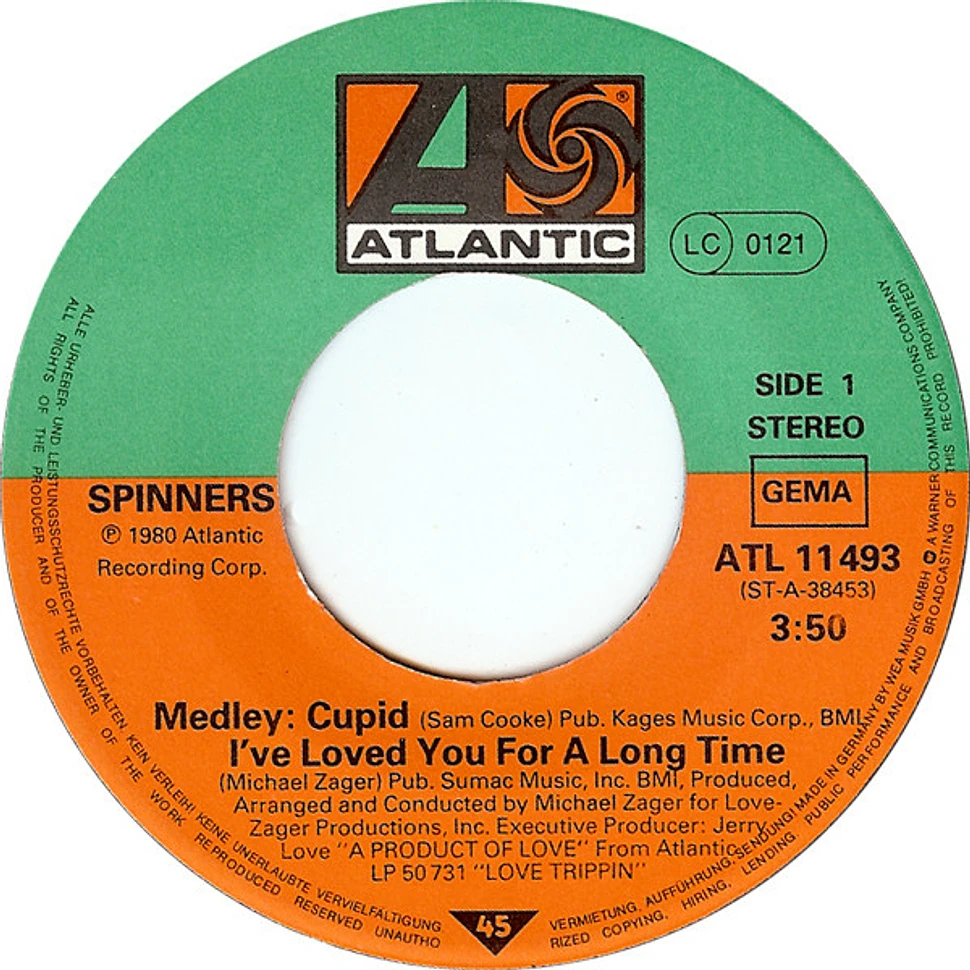 Spinners - Cupid - I've Loved You For A Long Time (Medley)