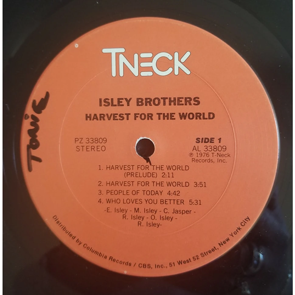 The Isley Brothers Harvest For The World Prelude The Isley Brothers - Harvest For The World - Vinyl LP - 1976 - US