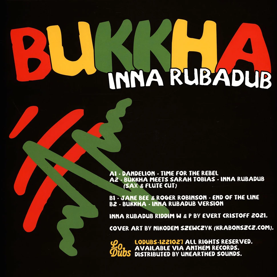 Bukkha - Inna Rubadub EP Red Vinyl Edition