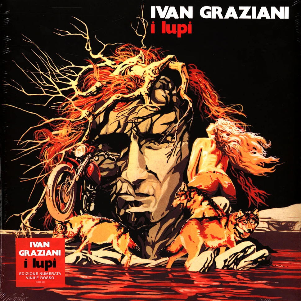 Ivan Graziani - I Lupi Red Vinyl Edition