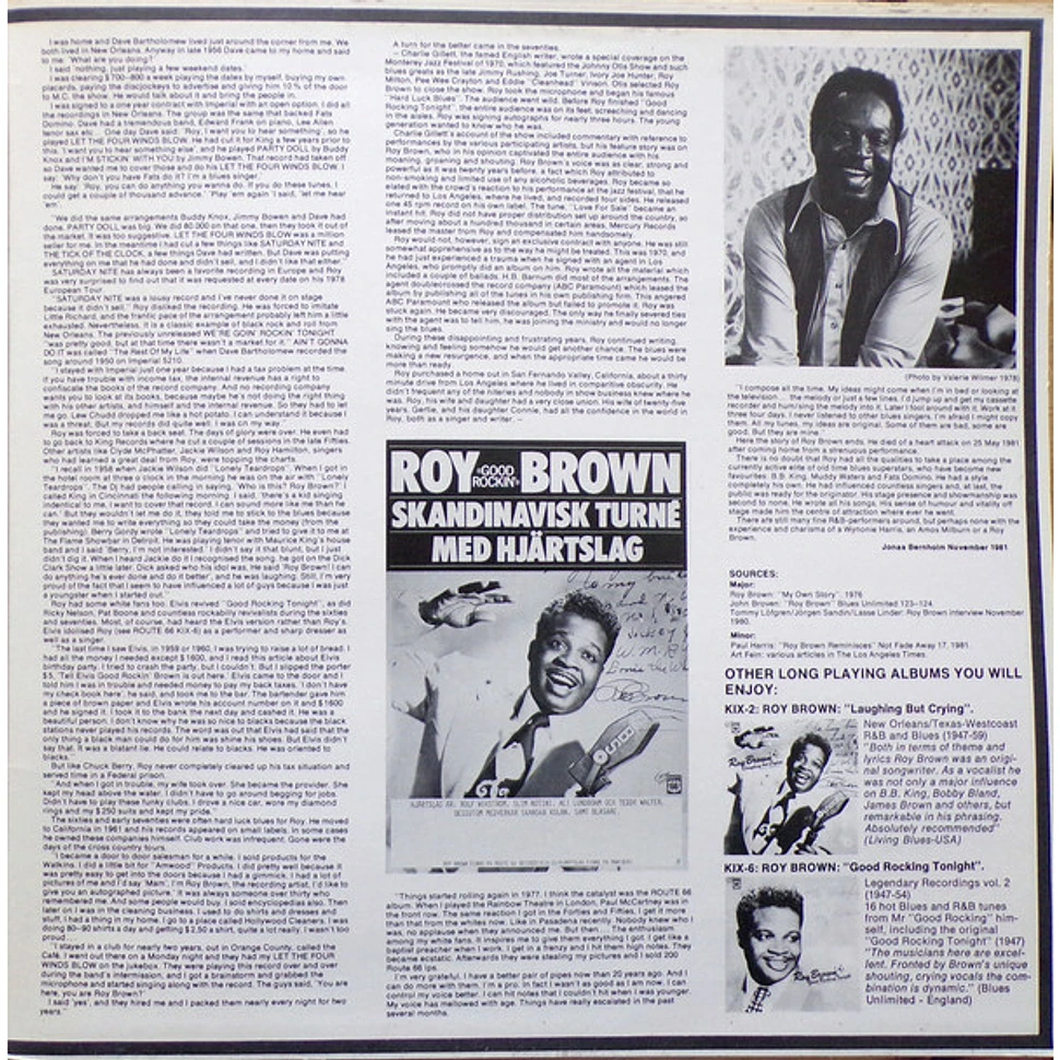 Roy Brown - Saturday Nite