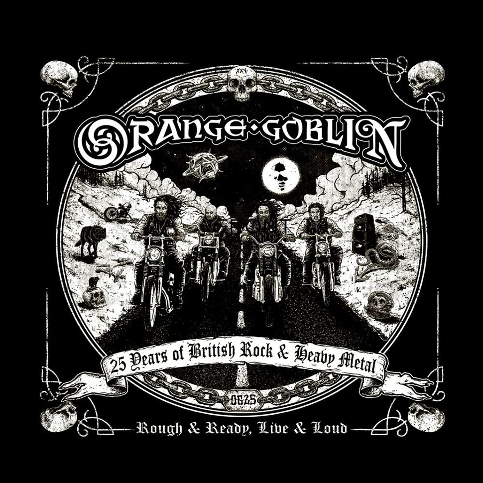 Orange Goblin - Rough And Ready, Live & Loud Orange Splatter Vinyl Edition