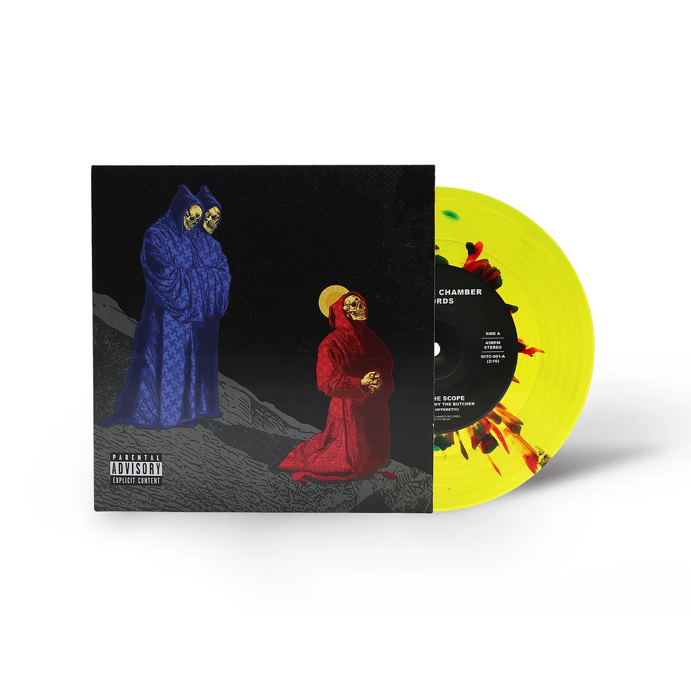 Benny The Butcher X Rick Hyde X Im'peretiv - Under The Scope Yellow Splatter Vinyl Edition