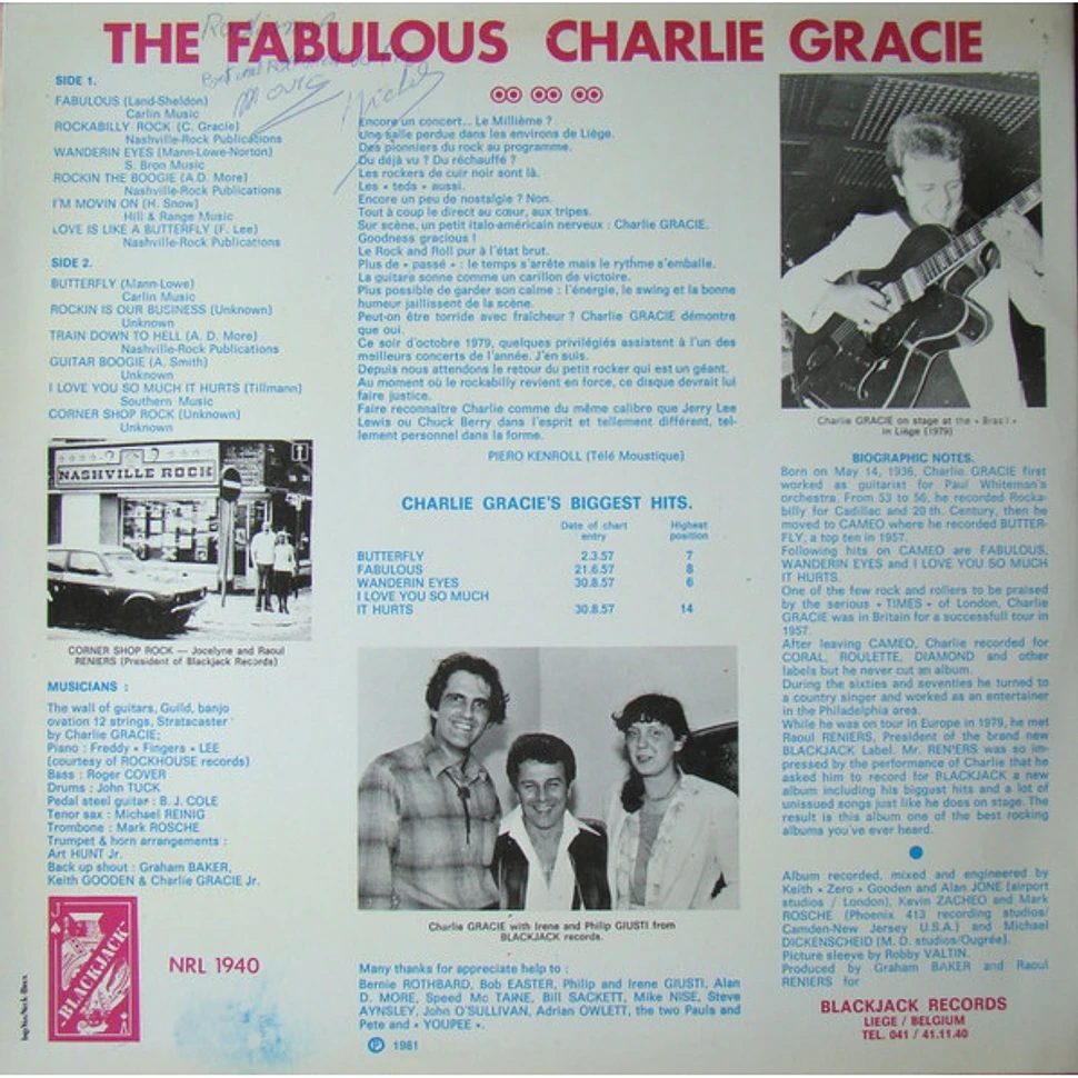 Charlie Gracie - The Fabulous Charlie Gracie