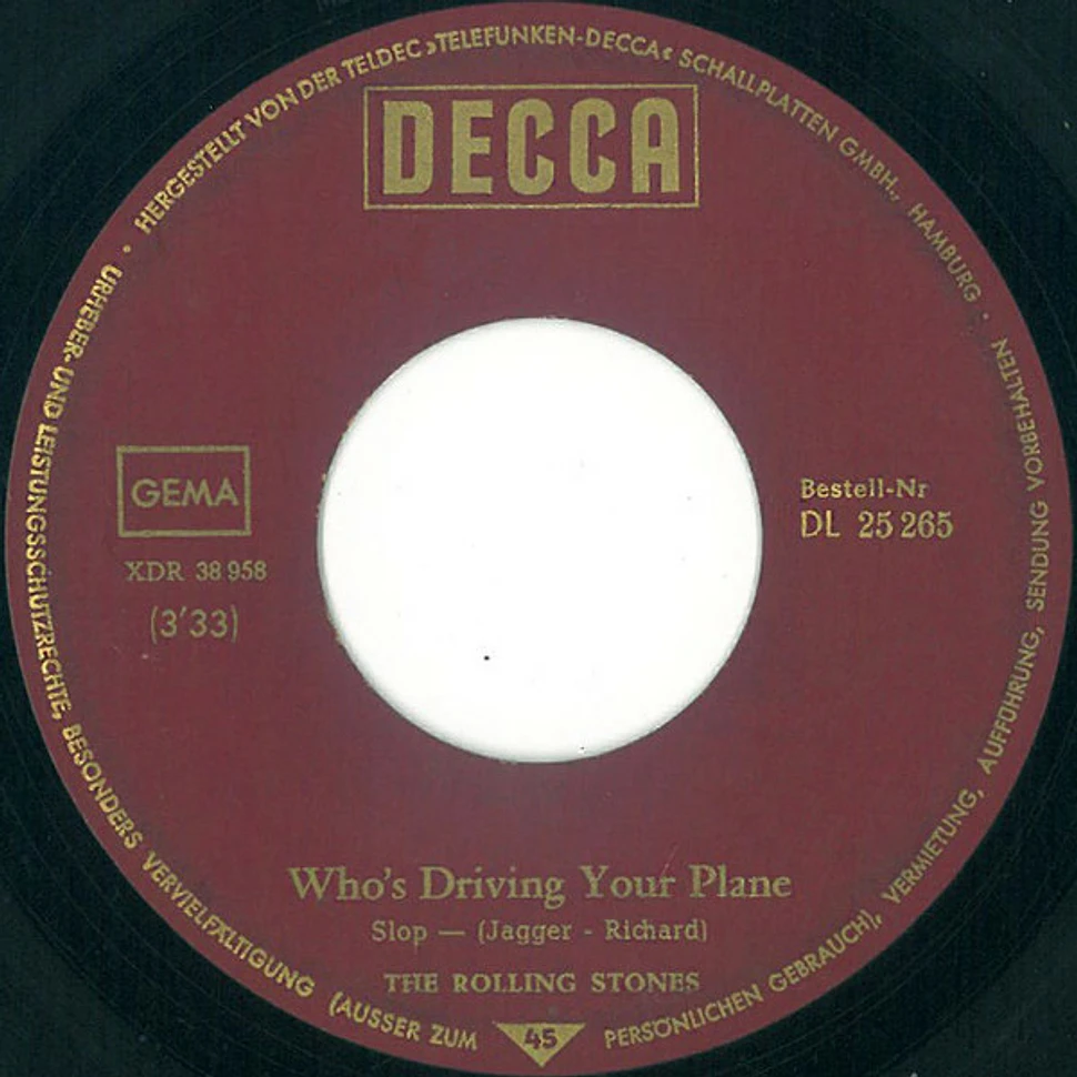 The Rolling Stones - Have You Seen Your Mother, Baby, Standing In The Shadow? / Who's Driving Your Plane