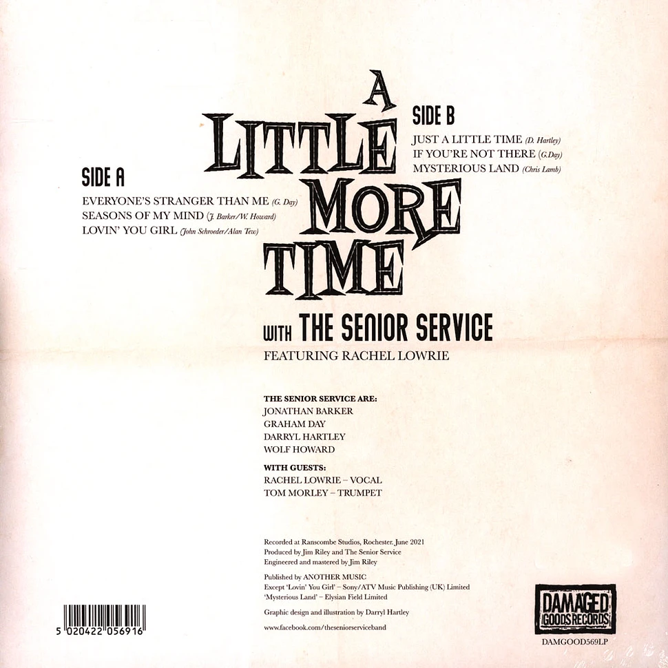 Senior Service Feat. Rachel Lowrie, The - A Little More Time With The Senior Service