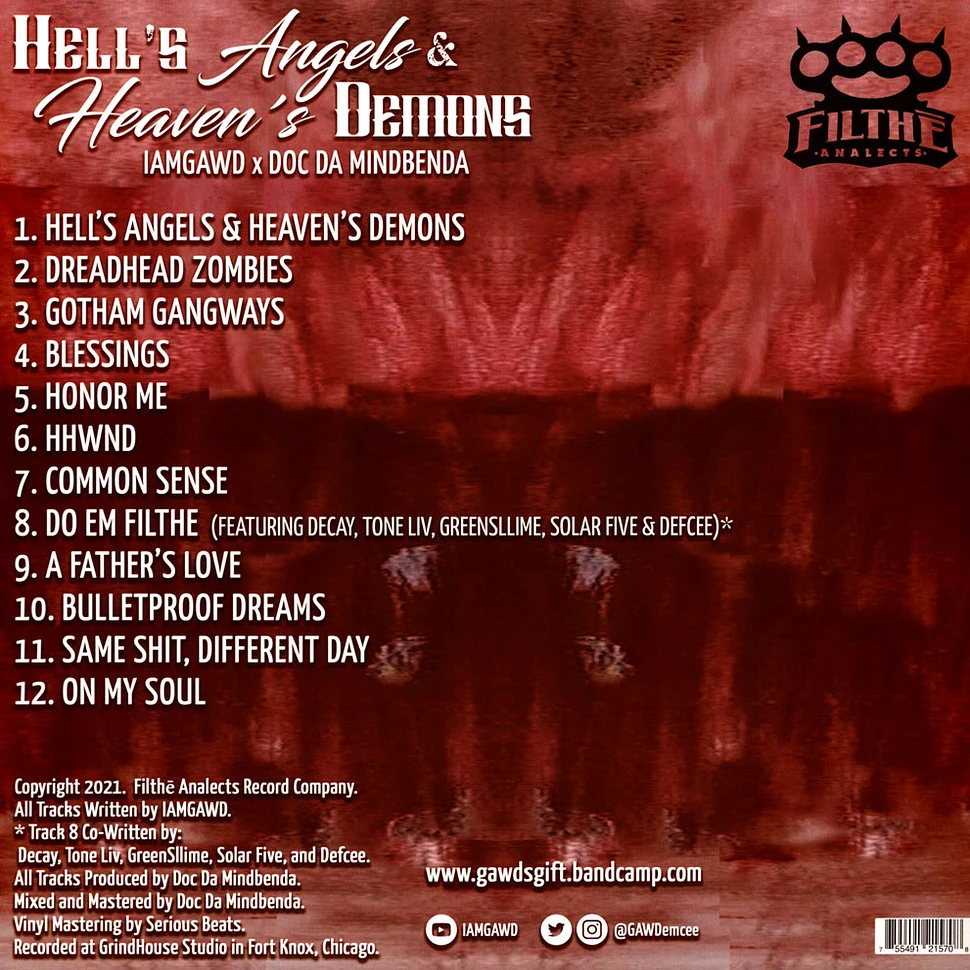 Iamgawd X Doc Da Mindbenda - Hell’S Angels & Heaven’S Demons