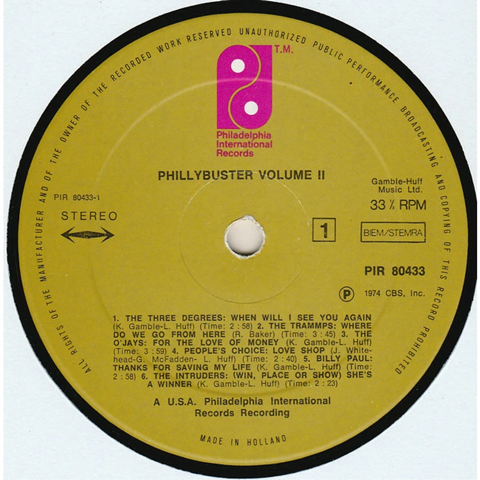 V.A. - Phillybusters Vol II