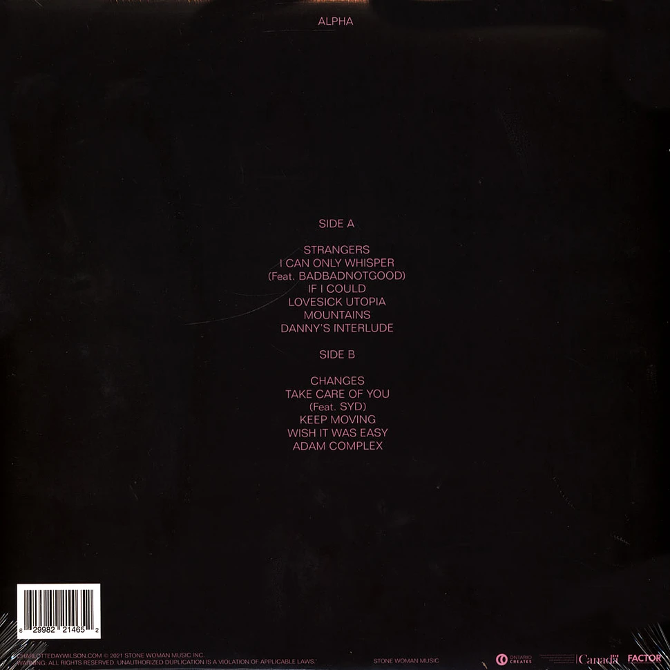 Charlotte Day Wilson - Alpha Black Vinyl Edition