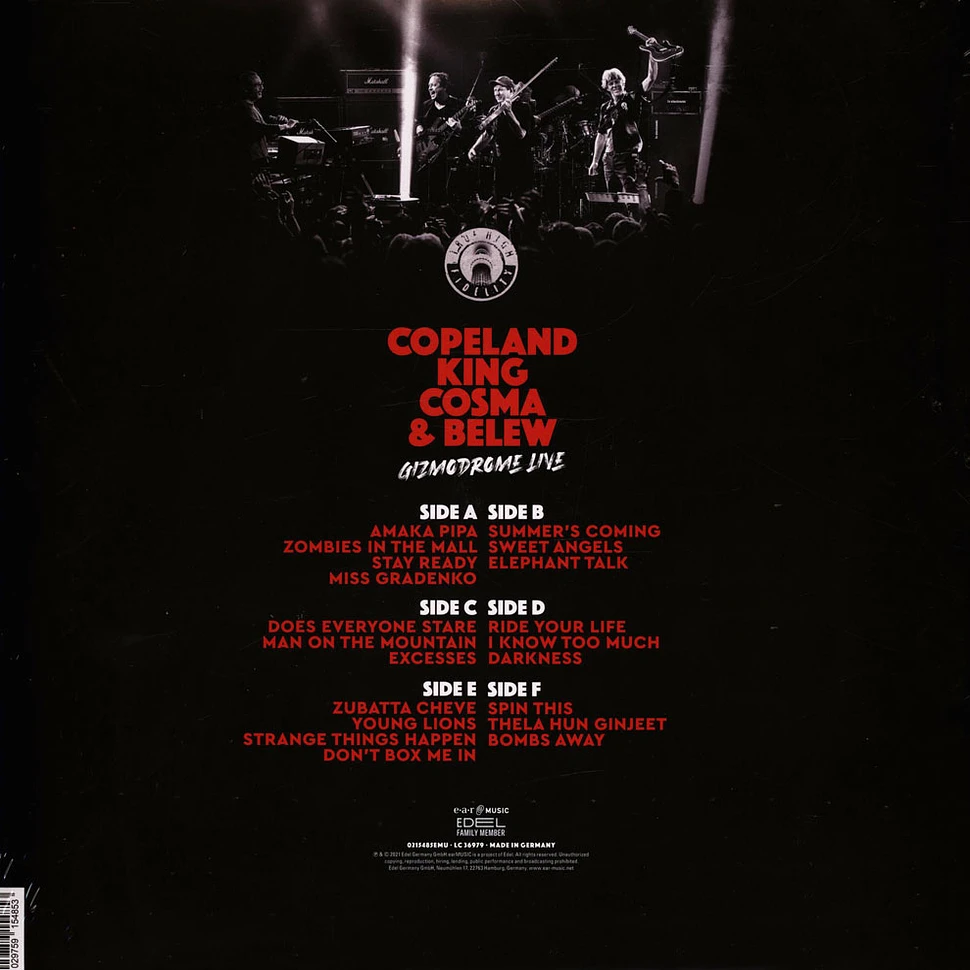 Stewart Copeland, Adrian Belew & Mark King - Gizmodrome Live