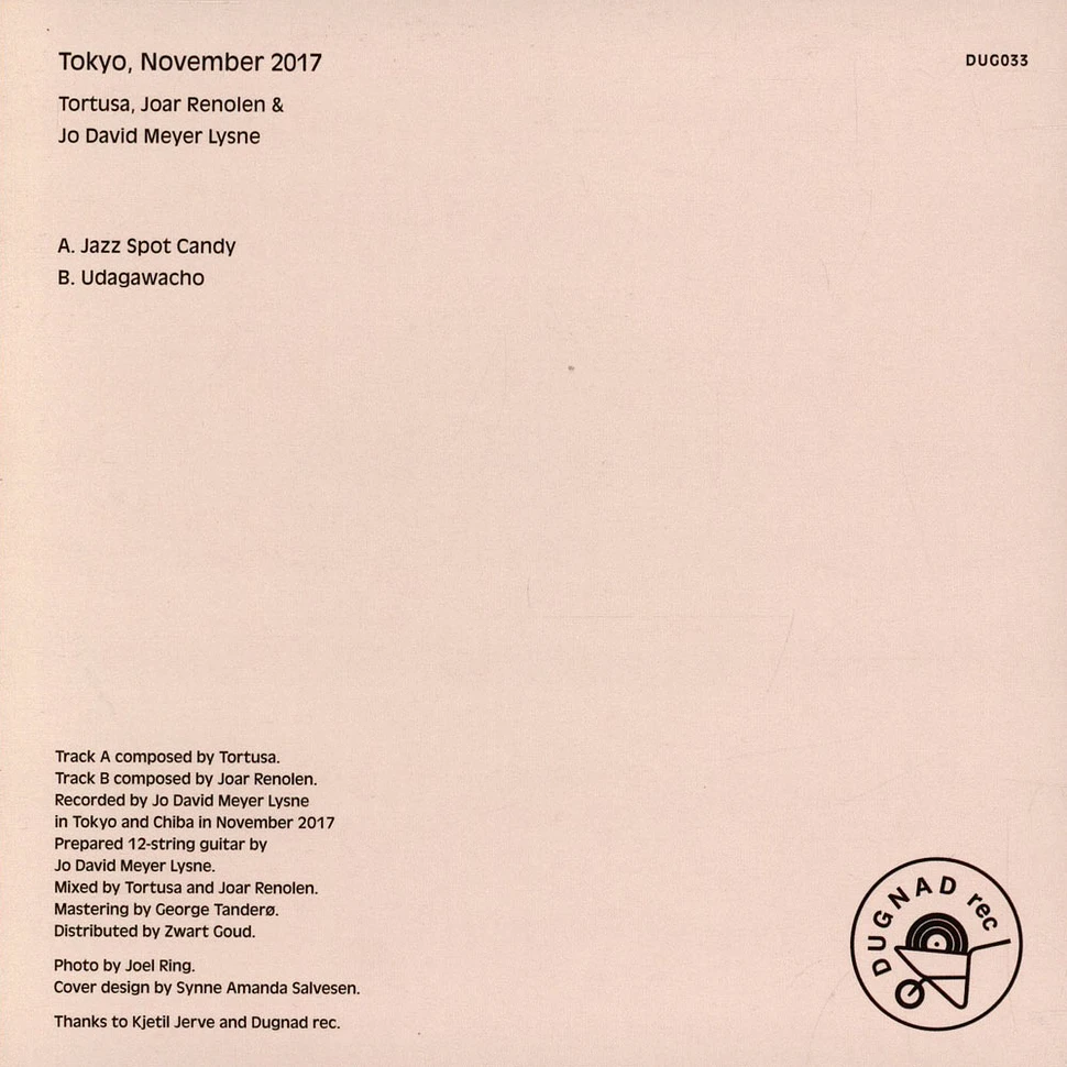 Tortusa, Joar Renolen & Jo David Meyer Lysne - Tokyo, November 2017