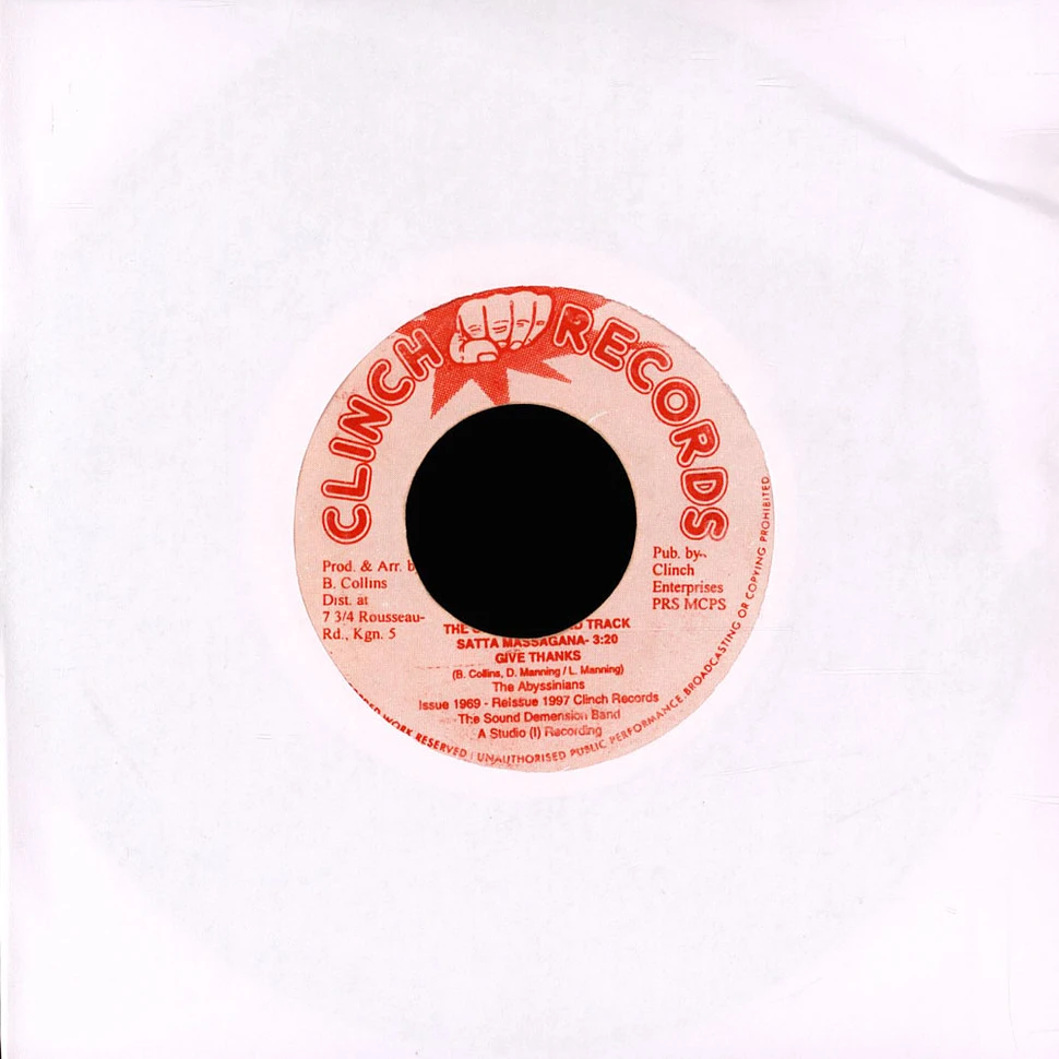 Bernard Collins / Clinch All Stars - Satta Me No Born Yah / Thunder Storm Part 2 Mix