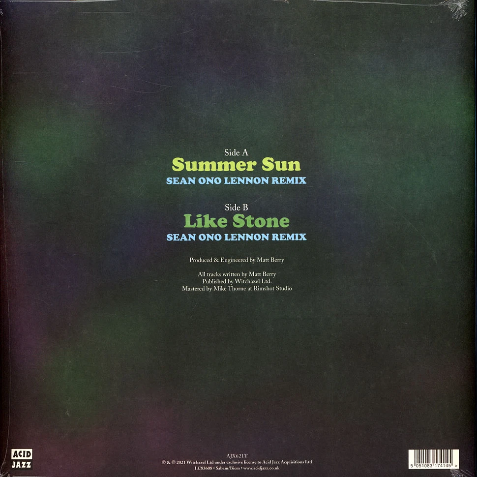 Matt Berry - Summer Sun / Like Stone (Sean Ono Lennon Remix)