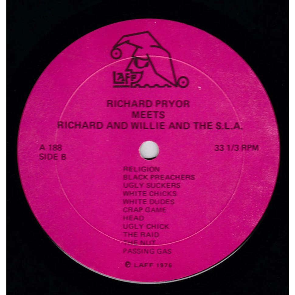 Richard Pryor / Richard & Willie - Richard Pryor Meets...Richard & Willie And...The SLA!!