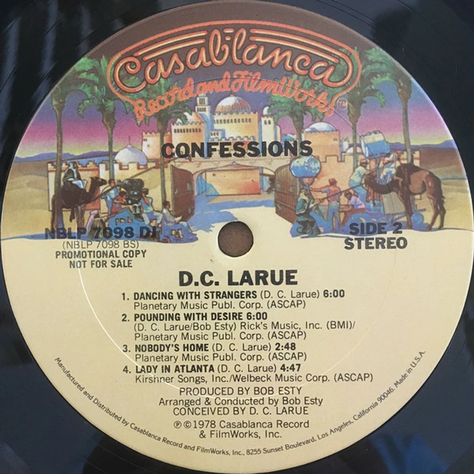 D.C. LaRue - Confessions