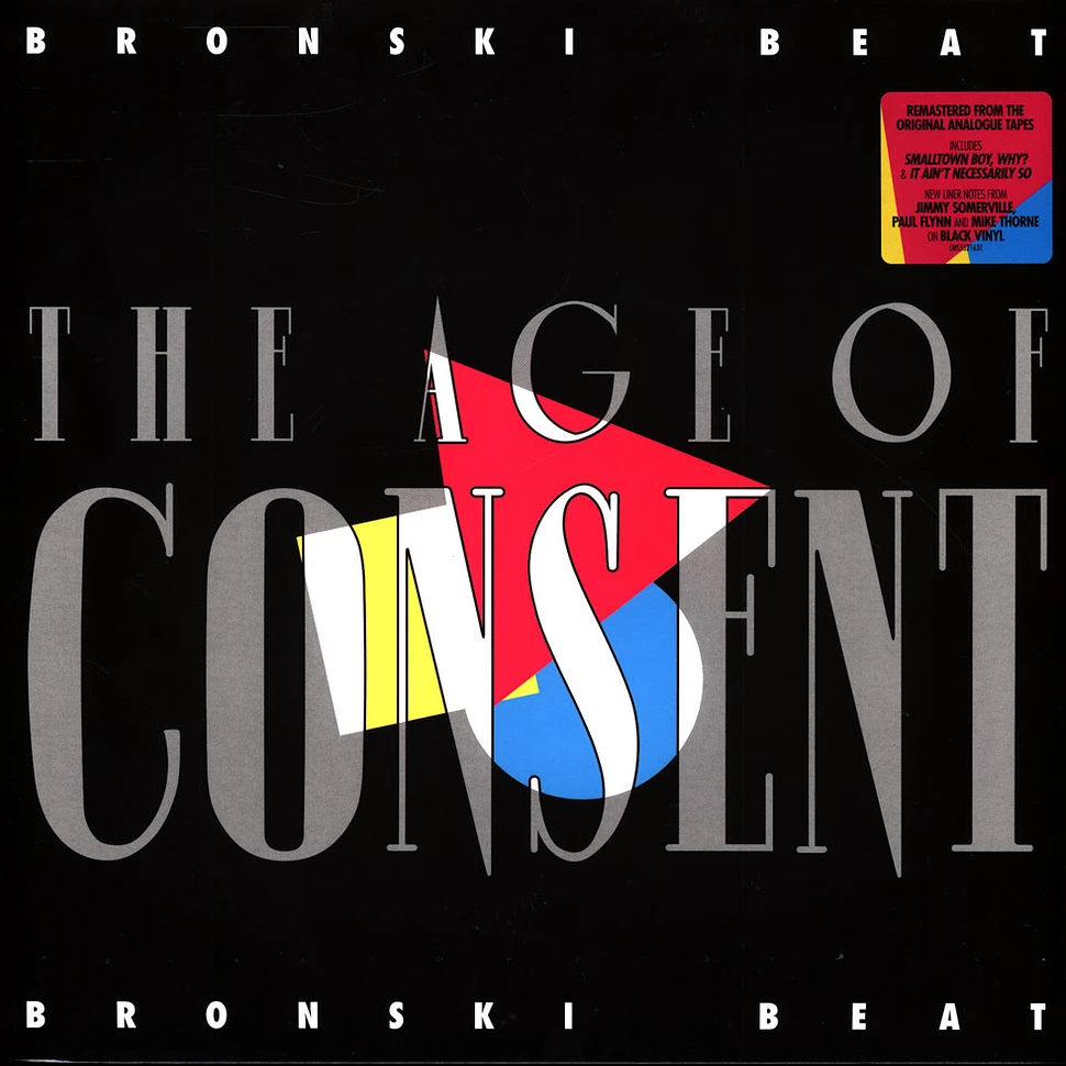 Bronski Beat - The Age Of Consent Standard Edition