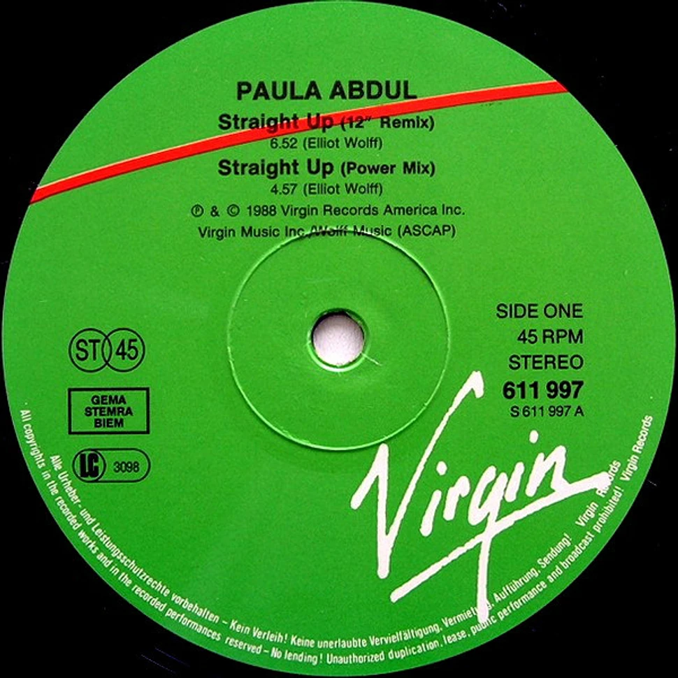 Paula Abdul - Straight Up