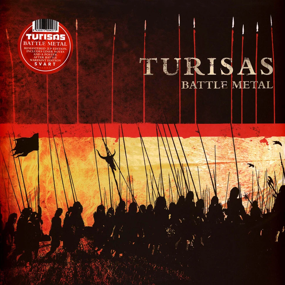 Turisas - Battle Metal Warpainted Red Vinyl Edition