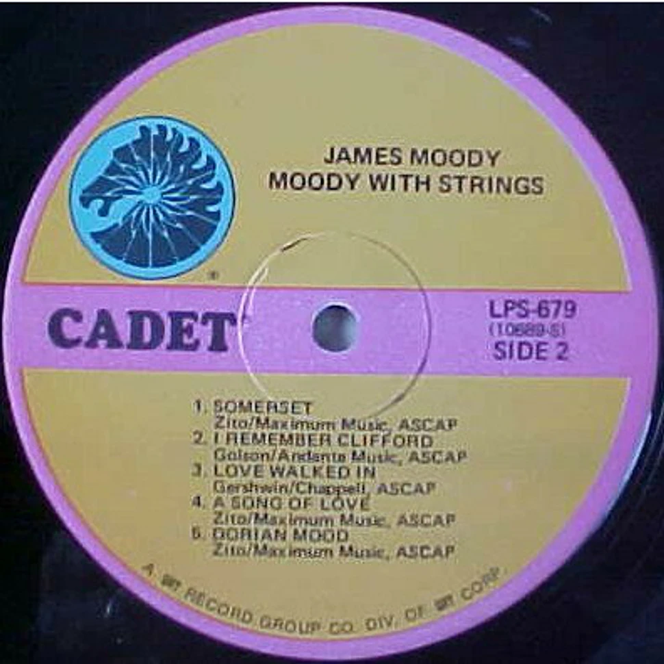 James Moody - Moody With Strings
