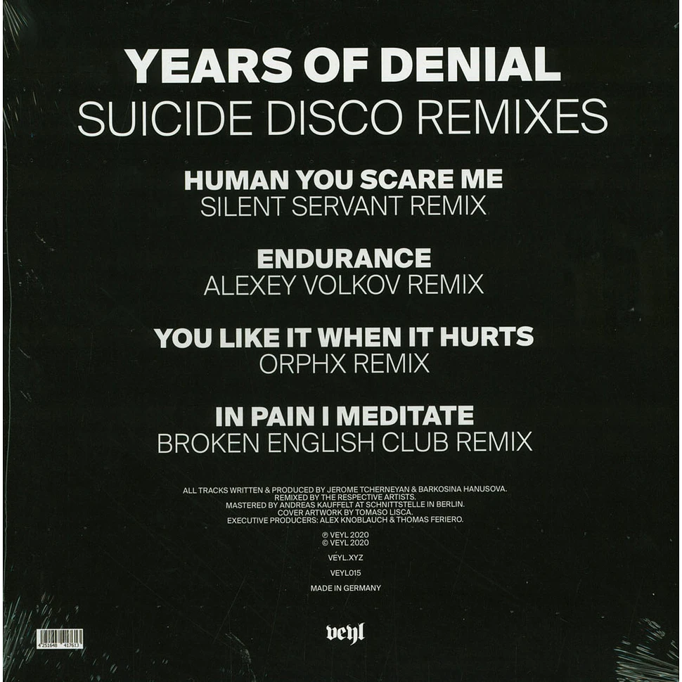 Years Of Denial - Suicide Disco Remixes