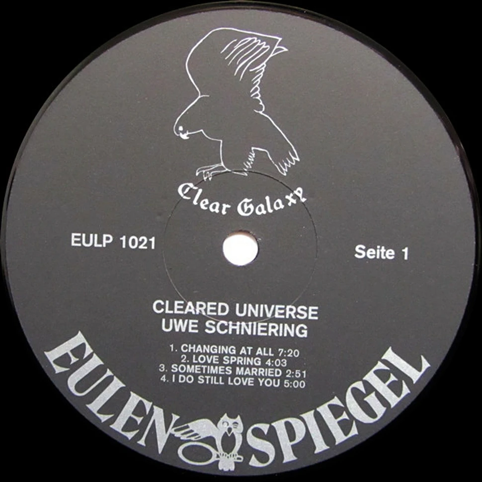 Uwe Schniering - Cleared Universe