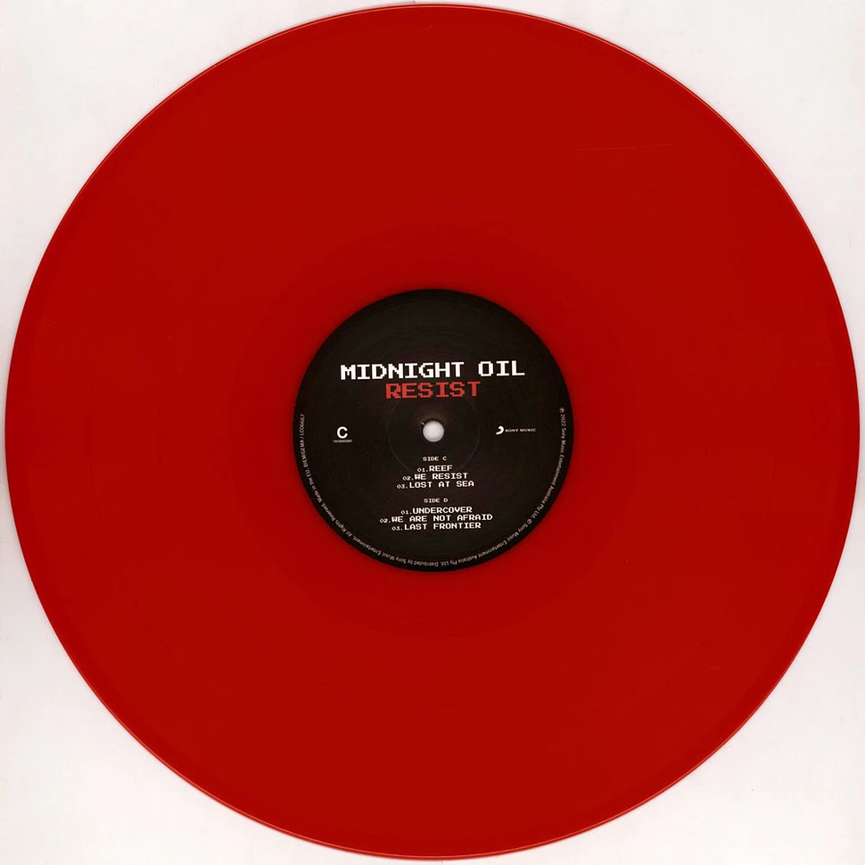 Midnight Oil - Resist Red Vinyl Edition