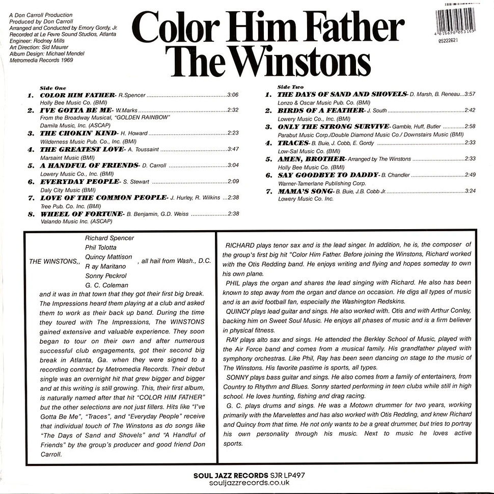The Winstons - Color Me Father