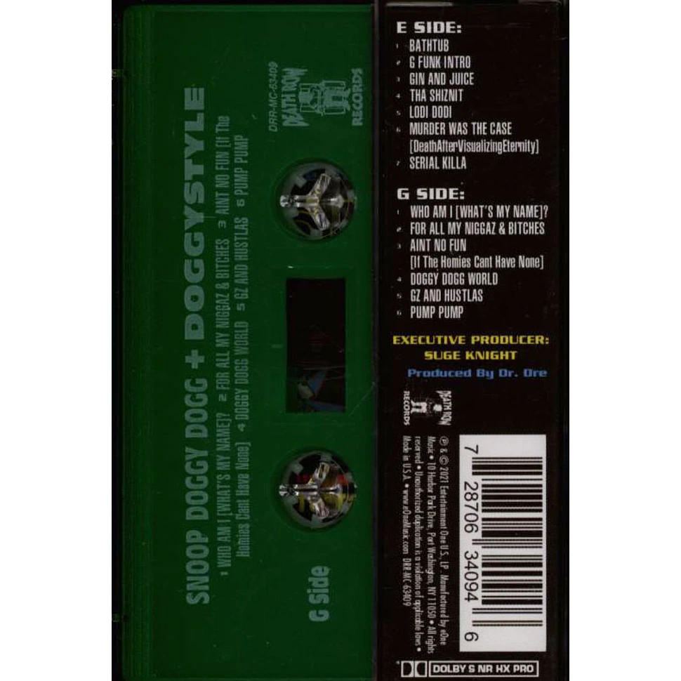 Snoop Dogg Doggystyle Chronic Green Tape Edition Tape 1993 US