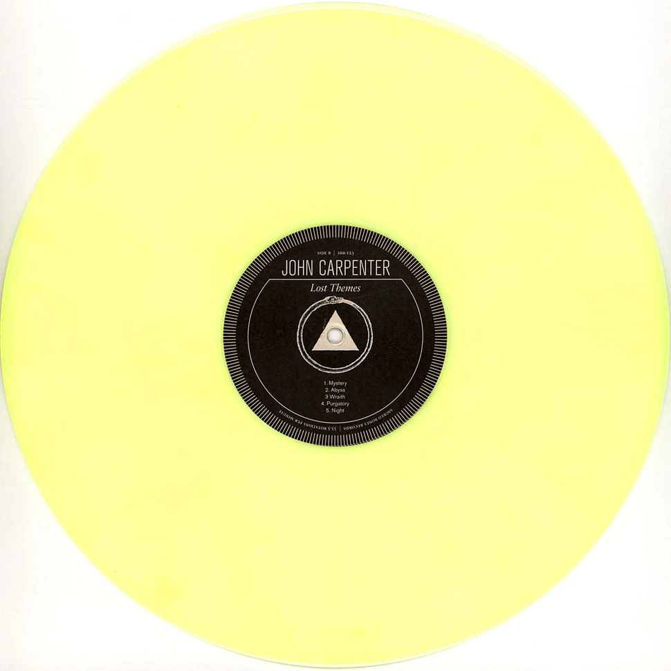 John Carpenter - Lost Themes Neon Yellow Vinyl Edition