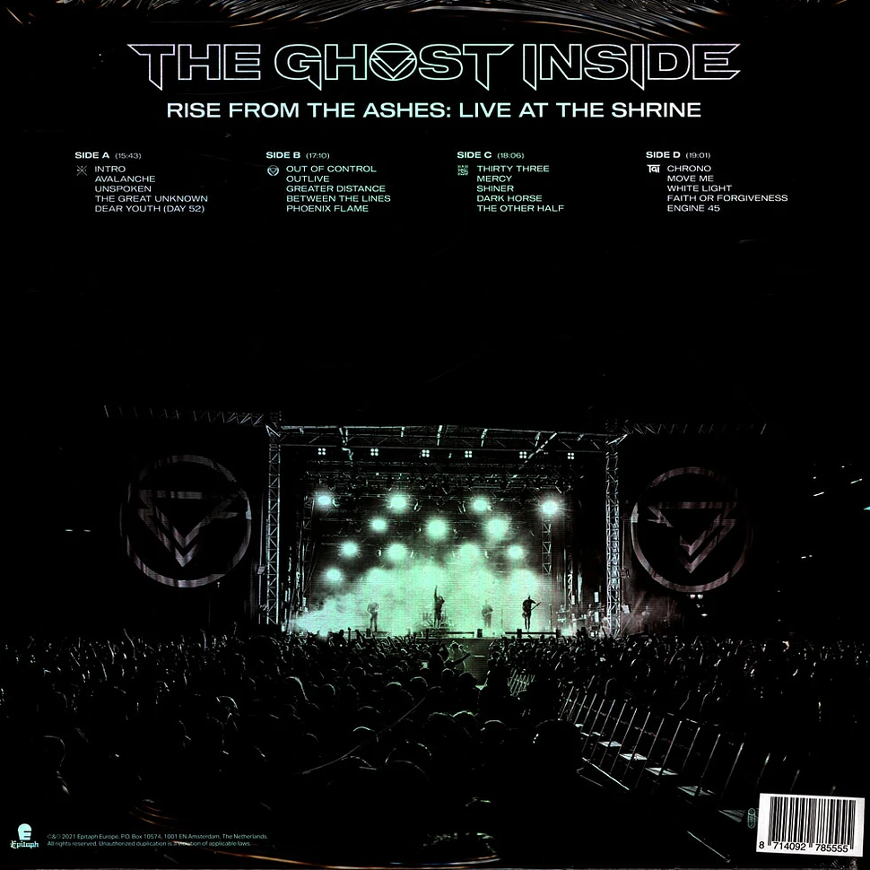 The Ghost Inside - Rise From The Ashes: Live At The Shrine Orange Vinyl Edition