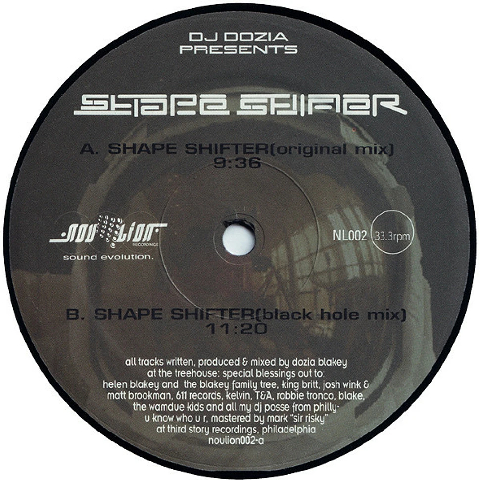 DJ Dozia - Shape Shifter