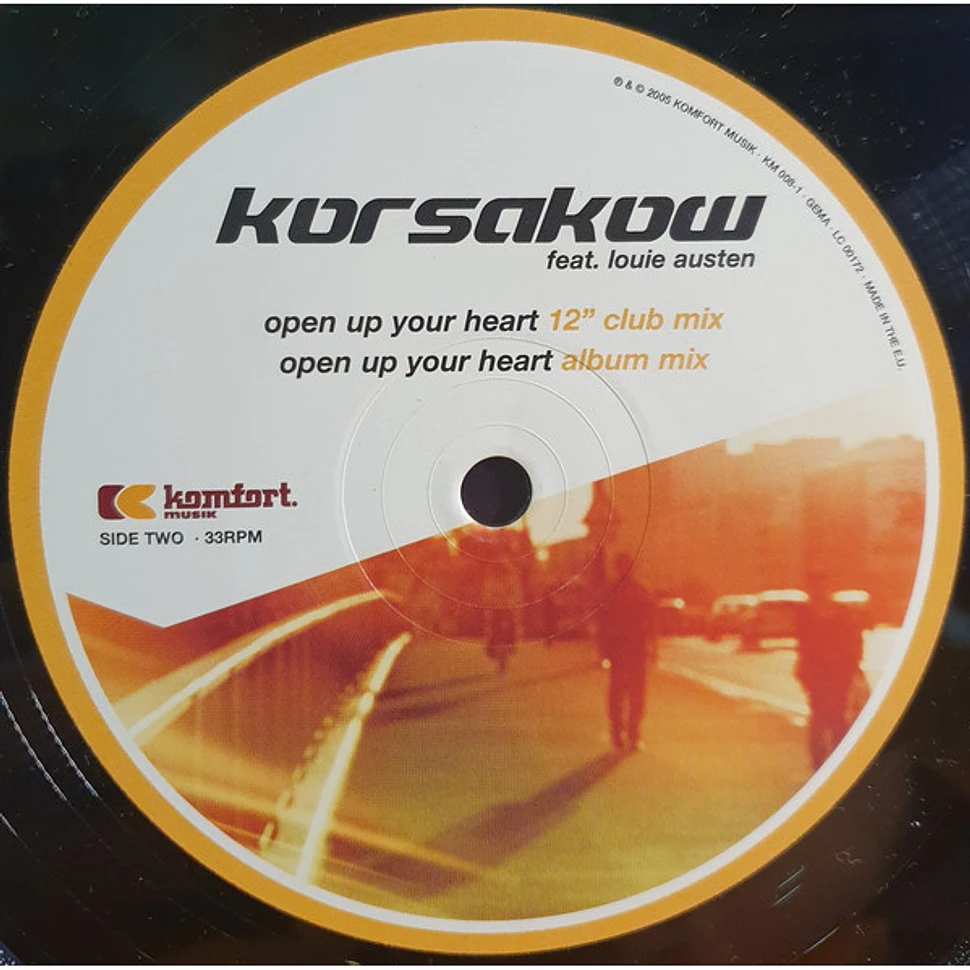 Korsakow Feat. Louie Austen - Open Up Your Heart