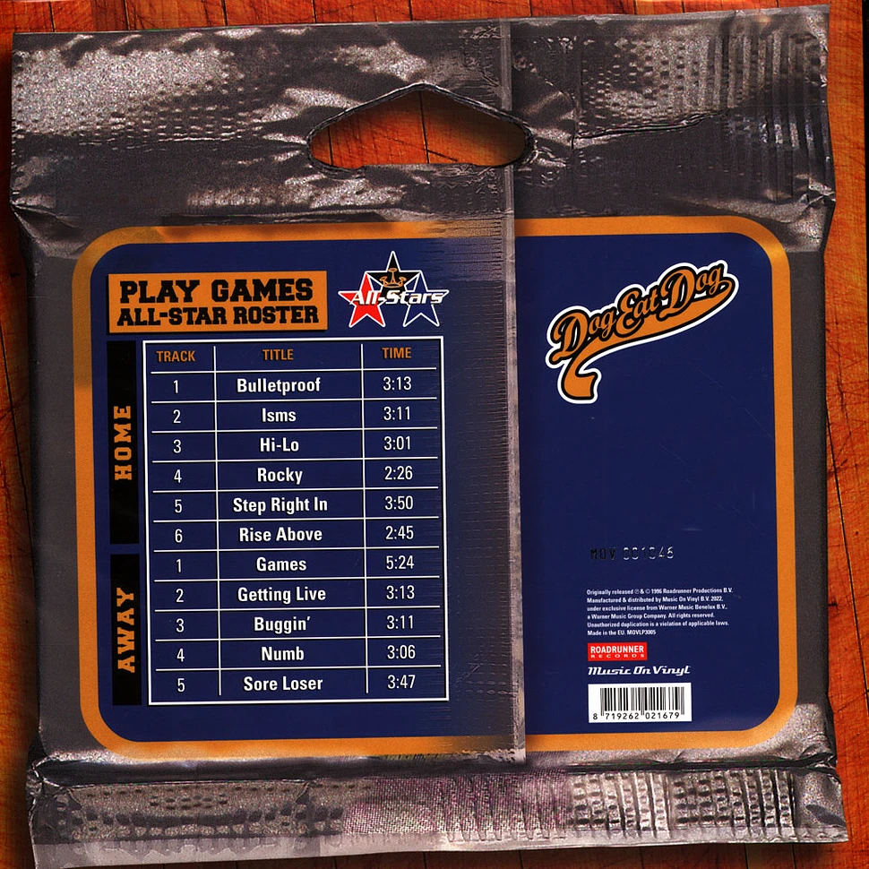 Dog Eat Dog - Play Games Silver Vinyl Edition