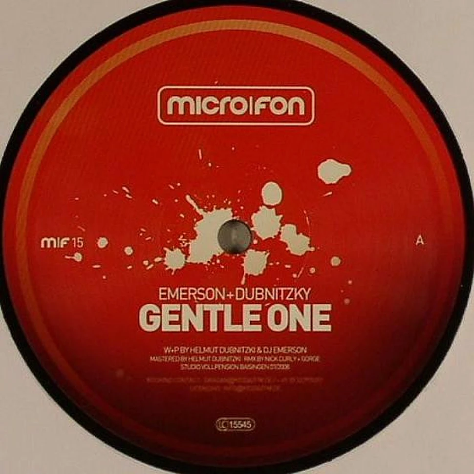 DJ Emerson + Helmut Dubnitzky - Gentle One