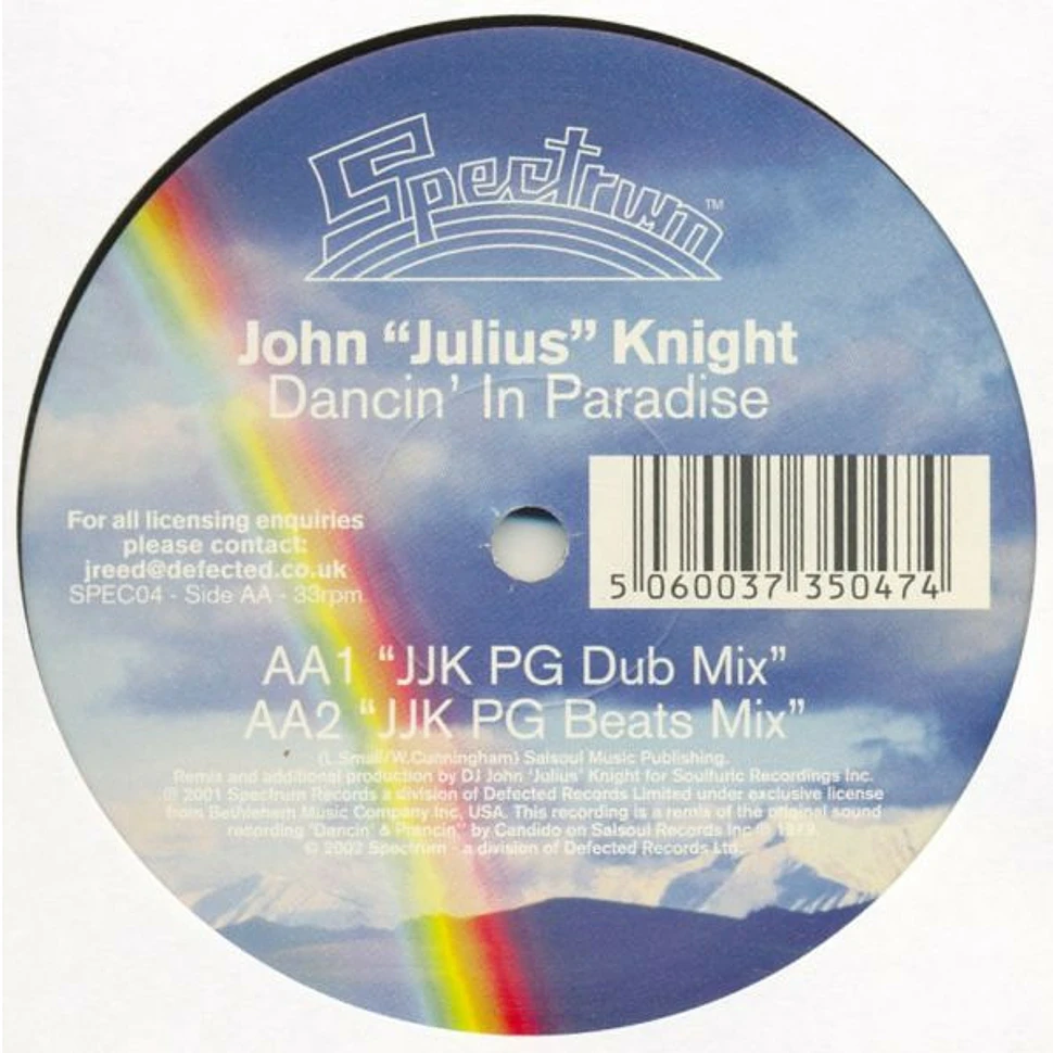 John "Julius" Knight - Dancin' In Paradise