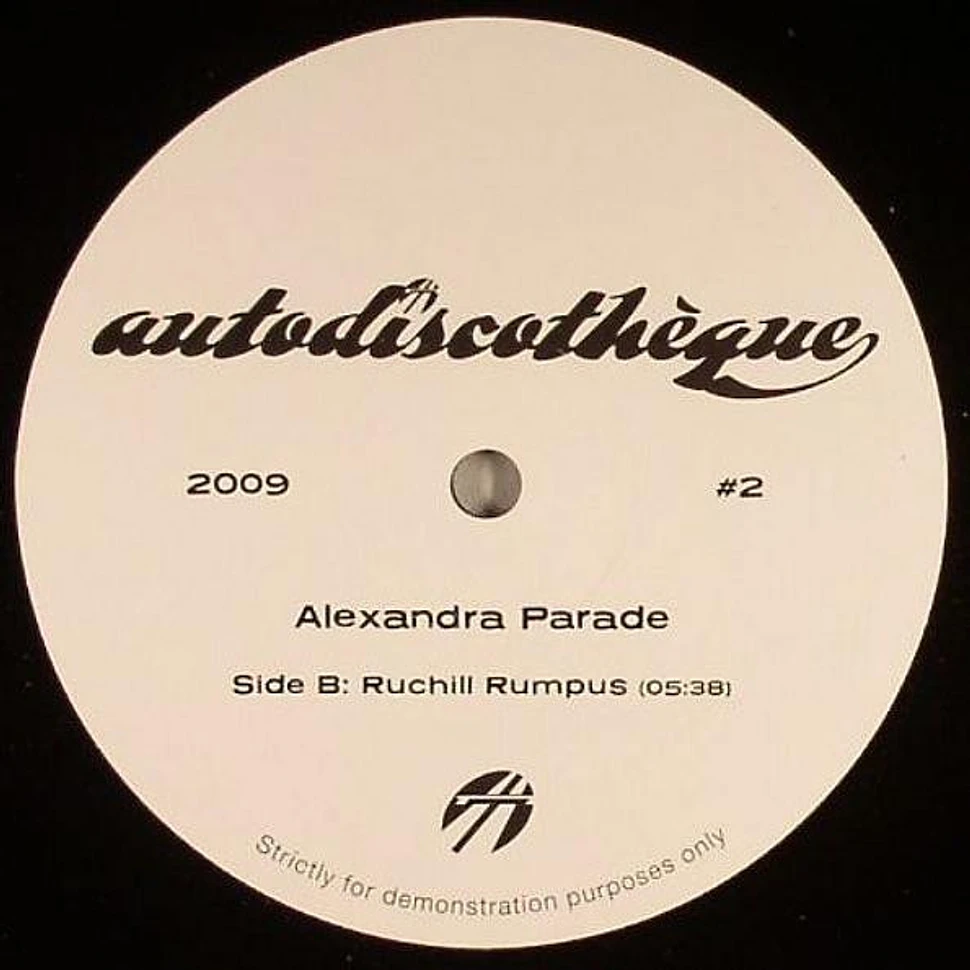 Alexandra Parade - Barney's Bubbles / Ruchill Rumpus