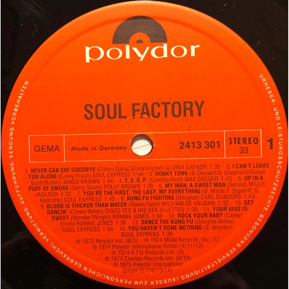 V.A. - Soul Factory