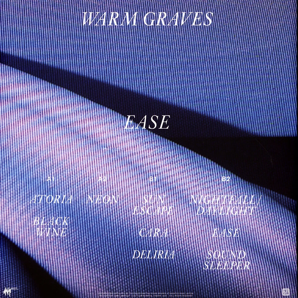Warm Graves - Ease Black Vinyl Edition