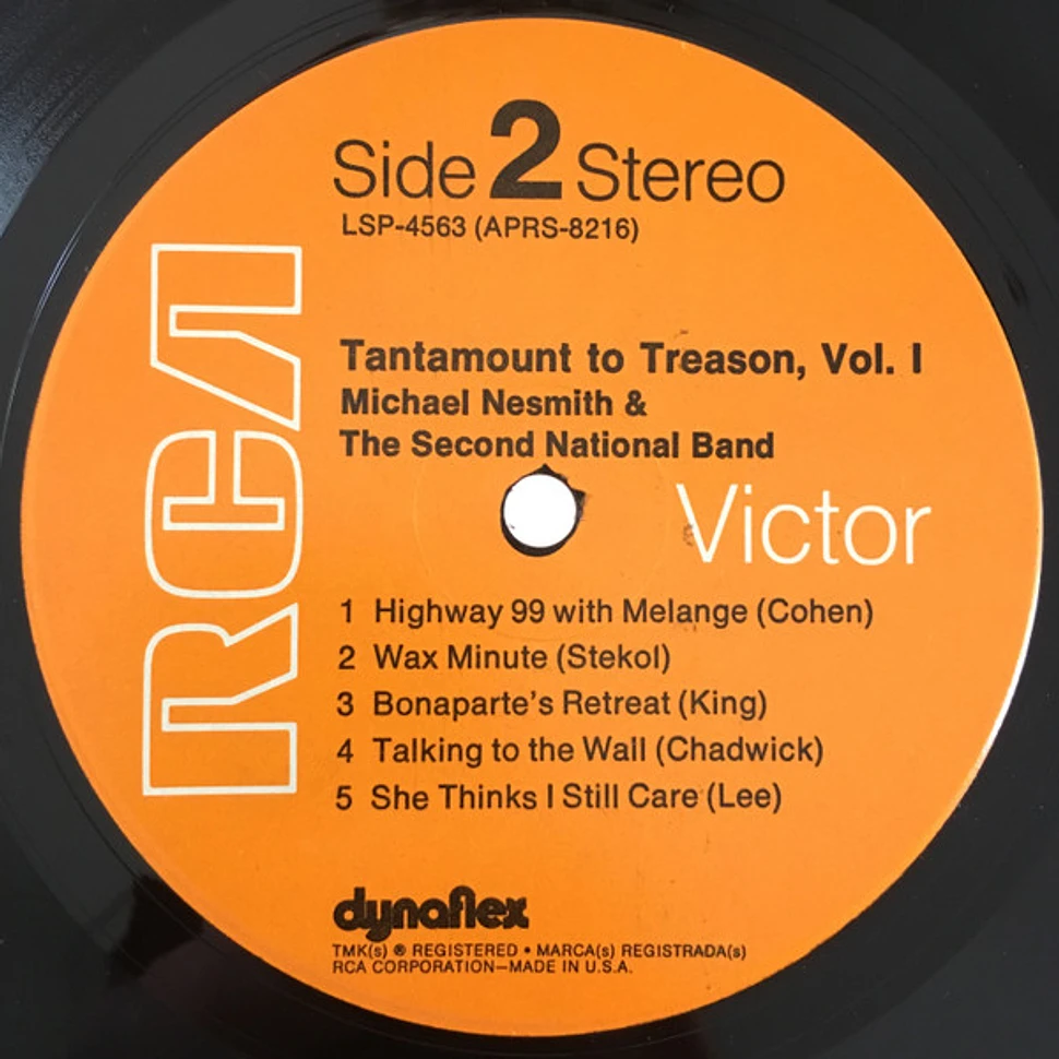Michael Nesmith & The Second National Band - Tantamount To Treason Volume One