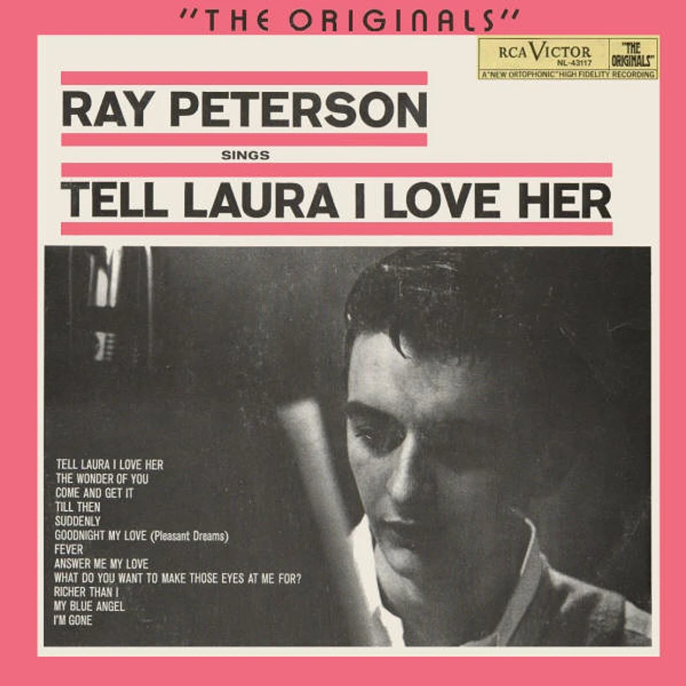 Ray Peterson - Tell Laura I Love Her