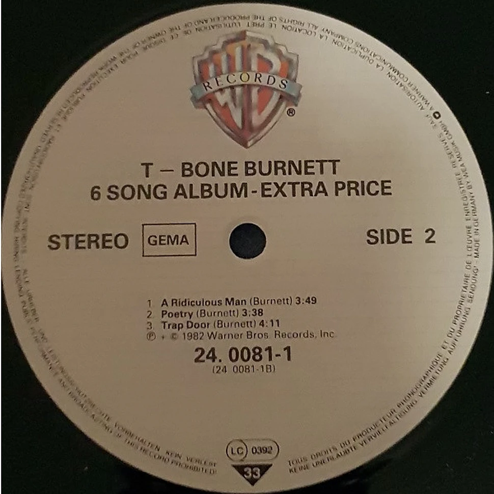 T-Bone Burnett - Trap Door