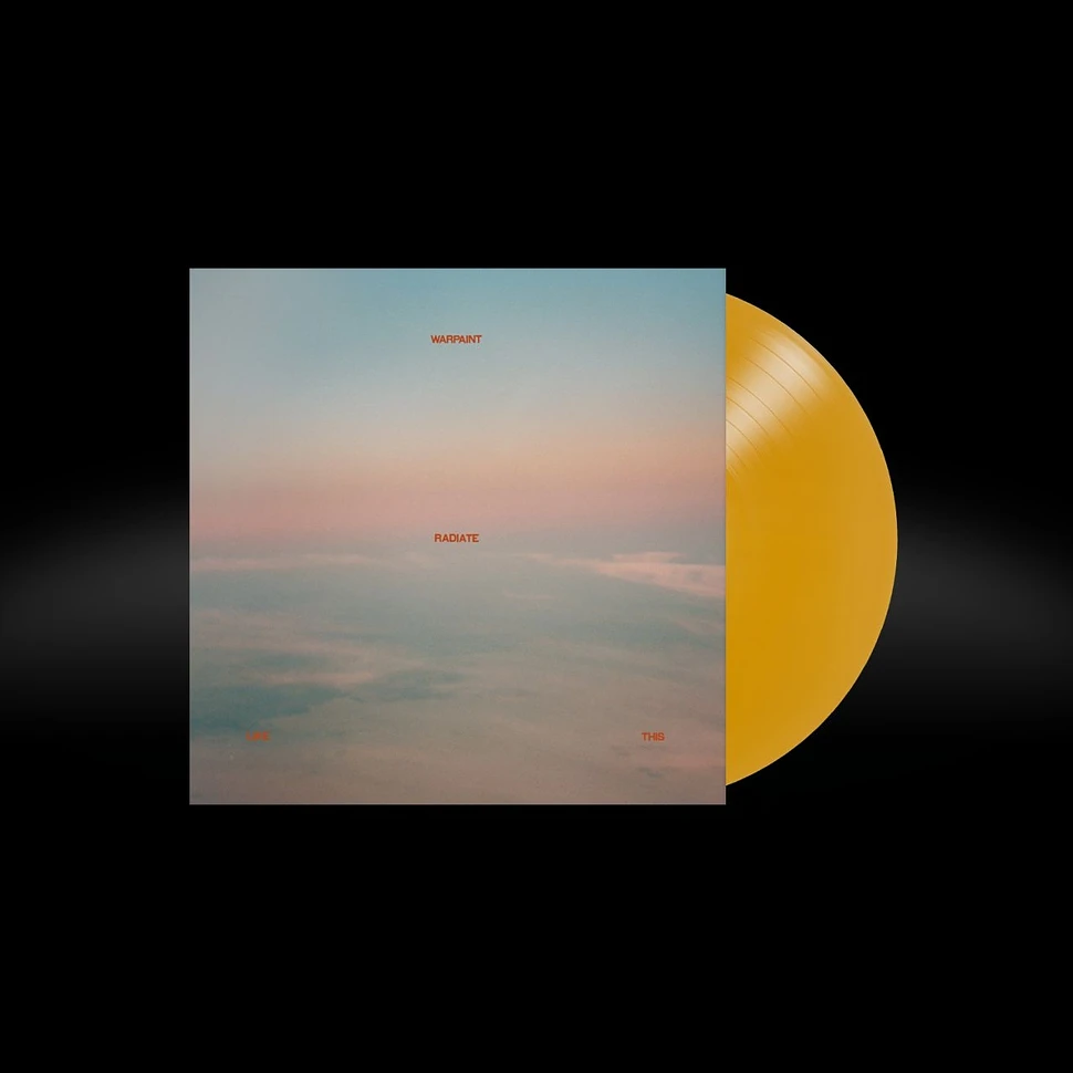 Warpaint - Radiate Like This Limited Yellow Transparent Vinyl Edition