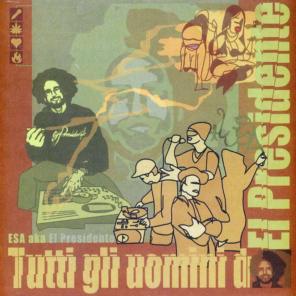 Esa - Tutti Gli Uomini Del Presidente Colored Vinyl Edition