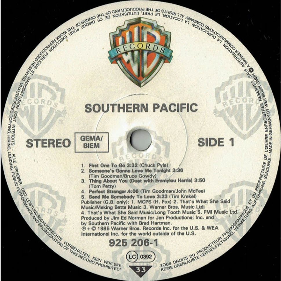 Southern Pacific - Southern Pacific